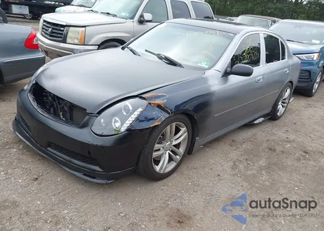 2006 Infiniti G35X from USA, damaged, VIN JNKCV51FX6M604928